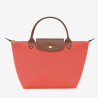 Longchamp -  Sac porté main Le Pliage Original S fraise